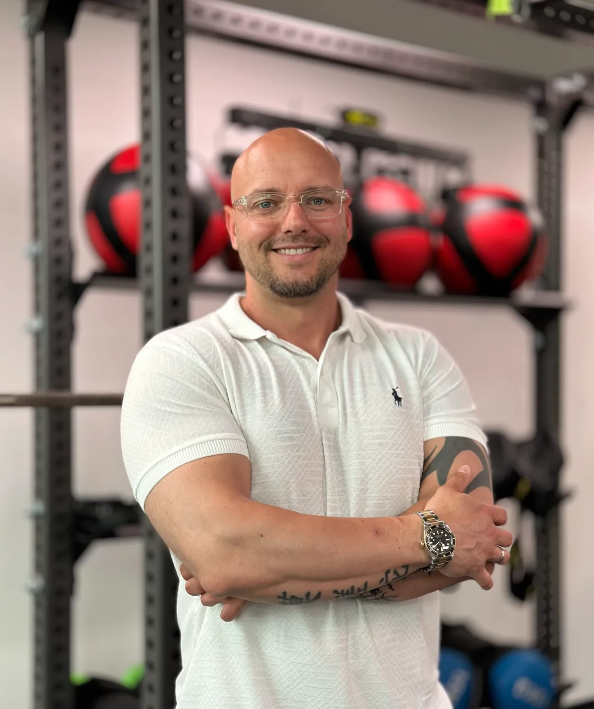 Jörg Dumke im Trainingsraum